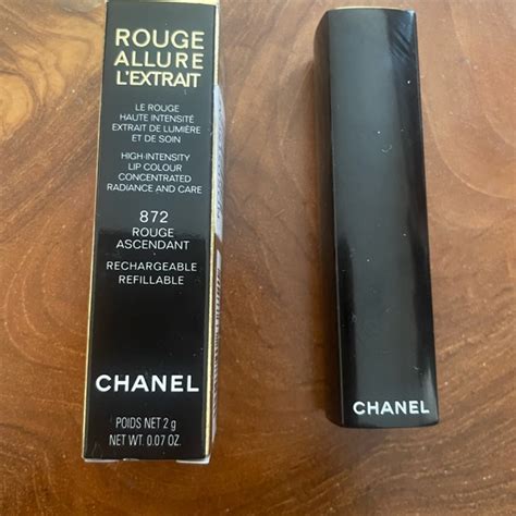 chanel 872 lipstick|Chanel Rouge Ascendant (872) Rouge Allure L'Extrait Lip.